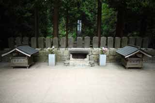 photo, la matière, libre, aménage, décrivez, photo de la réserve,Une tombe des corps du tigre blancs, Aizu, corps du tigre blancs, Seppuku, Hari-kari