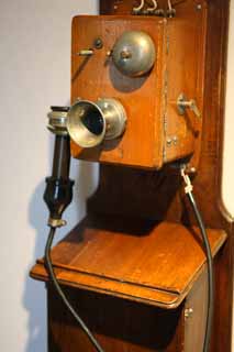 photo, la matière, libre, aménage, décrivez, photo de la réserve,Téléphone de Meiji-mura Village Musée, téléphone du Meiji, L'occidentalisation, Je l'ai mis et parle sur le téléphone, Héritage culturel