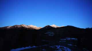 photo, la matière, libre, aménage, décrivez, photo de la réserve,Yatsugatake vue entière, Yatsugatake, montagne hivernale, Escalade, La neige