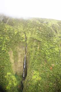 Foto, materieel, vrij, landschap, schilderstuk, bevoorraden foto,Hawaii Island Waimanu Valley, , , , 