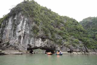 Foto, materieel, vrij, landschap, schilderstuk, bevoorraden foto,Halong Bay, , , , 