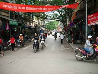 Foto, materieel, vrij, landschap, schilderstuk, bevoorraden foto,Hanoi's Old Town, , , , 