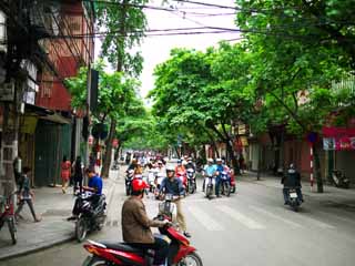 Foto, materieel, vrij, landschap, schilderstuk, bevoorraden foto,Hanoi's Old Town, , , , 