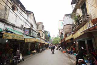 Foto, materieel, vrij, landschap, schilderstuk, bevoorraden foto,Hanoi's Old Town, , , , 