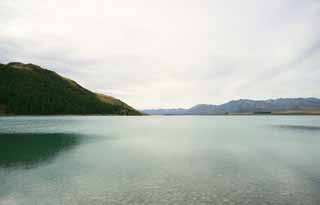 Foto, materieel, vrij, landschap, schilderstuk, bevoorraden foto,Lake Tekapo, , , , 