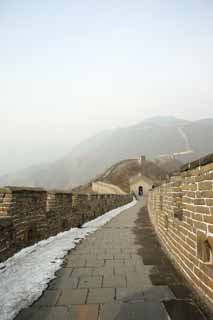 fotografia, materiale, libero il panorama, dipinga, fotografia di scorta,Mu Tian Yu il grande muro, muro di castello, guardia in un castello, Il Hsiung-Nu, 