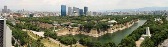 fotografia, materiale, libero il panorama, dipinga, fotografia di scorta,Il Castello di Osaka, , , , 