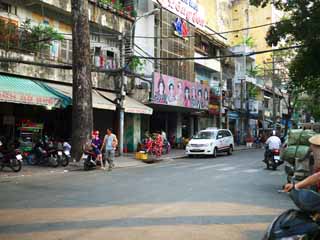 fotografia, materiale, libero il panorama, dipinga, fotografia di scorta,Ho Chi Minh City skyline, , , , 