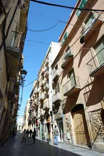 fotografia, materiale, libero il panorama, dipinga, fotografia di scorta,La città di Tarragona, , , , 