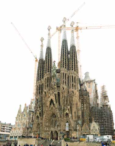 fotografia, materiale, libero il panorama, dipinga, fotografia di scorta,La Sagrada Familia, , , , 