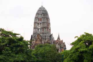 fotografia, materiale, libero il panorama, dipinga, fotografia di scorta,Wat Ratchaburana, L'eredità culturale di Mondo, Buddismo, , Ayutthaya rimane