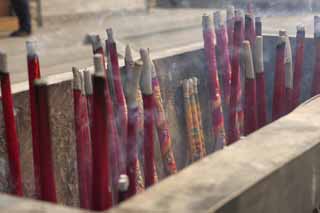 fotografia, materiale, libero il panorama, dipinga, fotografia di scorta,Incenso titolare nel Tempio di grande misericordia e di bontà, Incenso, Cenere, Buddismo, Viaggi all'ovest