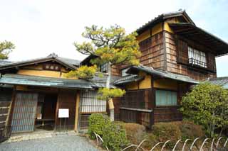 fotografia, materiale, libero il panorama, dipinga, fotografia di scorta,Meiji-mura Villaggio Museo Kinmochi Saionji un'altra casa, costruendo del Meiji, L'occidentalizzazione, Edificio di Giapponese-stile, Eredità culturale