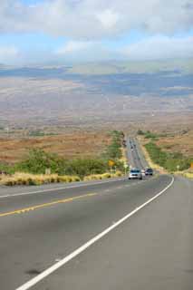 fotografia, material, livra, ajardine, imagine, proveja fotografia,A estrada que abriu lava, rodovia, Asfalto, Lava, carro