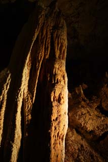 fotografia, material, livra, ajardine, imagine, proveja fotografia,Ishigaki-jima Ilha estalactite caverna, caverna de estalactite, Estalactite, Pedra calcária, caverna