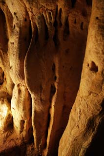 fotografia, material, livra, ajardine, imagine, proveja fotografia,Ishigaki-jima Ilha estalactite caverna, caverna de estalactite, Estalactite, Pedra calcária, caverna