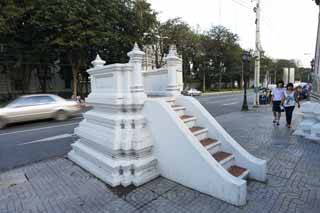 fotografia, material, livra, ajardine, imagine, proveja fotografia,Uma plataforma de elefante de Rei, Rei, morte de Buda templo, Um elefante, Visitando lugares turísticos