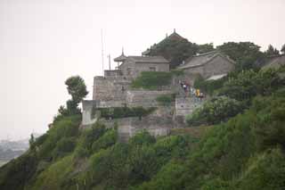 fotografia, materiale, libero il panorama, dipinga, fotografia di scorta,Padiglione di Penglai, miraggio, edificio alto, Cibo cinese, facendo il turista macchia