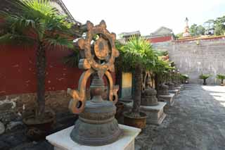 photo,material,free,landscape,picture,stock photo,Creative Commons,Puning temple, great statue of Buddha temple, Chaitya, Faith, Copper