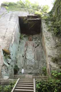 الصورة,المادة,حرر,منظر للطبيعة,جميل,صور,100 Mt. رأوا shaku Kannon, البوذية., صورة بوذي., Kannon., الاخلاص.