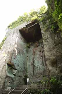 fotografia, materiale, libero il panorama, dipinga, fotografia di scorta,100 Mt. visto shaku Kannon, Buddismo, Immagine buddista, Il Kannon, Faith