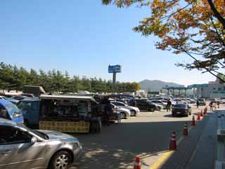 fotografia, materiale, libero il panorama, dipinga, fotografia di scorta,Area che parcheggia di Seoul, PAPÀ, macchina, modo, Traffico