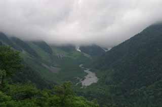 photo, la matière, libre, aménage, décrivez, photo de la réserve,Revêtement du nuage Mt. Hotaka, brouillard, , nuage, montagne