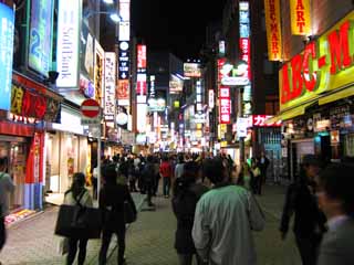 foto,tela,gratis,paisaje,fotografía,idea,Calle del centro de Shibuya, Neón, Letrero, En el centro, Es enérgico