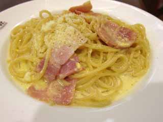 Ôîòî, ìàòåðèàëüíûé, ñâîáîäíûé, ïåéçàæ, ôîòîãðàôèÿ, ôîòî ôîíäà.,Carbonara, Èòàëüÿíñêèé, Áåêîí, Parmesan ñûð, Noodles