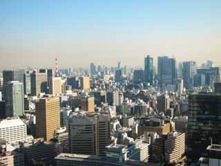 foto,tela,gratis,paisaje,fotografía,idea,Panorama de Tokio, Edificio, Shiodome, , 