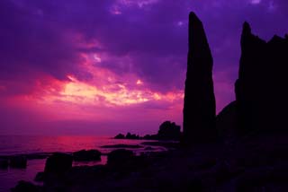 photo, la matière, libre, aménage, décrivez, photo de la réserve,Patel soir nuage, coucher de soleil, beau, nuage, ciel