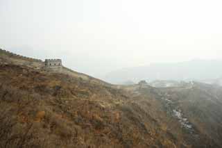 Foto, materiell, befreit, Landschaft, Bild, hat Foto auf Lager,Mu Tian Yu große Mauer, Burgmauer, Vorsicht in einer Burg, Der Hsiung-Nu, 