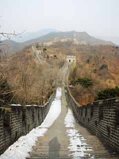 Foto, materiell, befreit, Landschaft, Bild, hat Foto auf Lager,Mu Tian Yu große Mauer, Burgmauer, Vorsicht in einer Burg, Der Hsiung-Nu, 