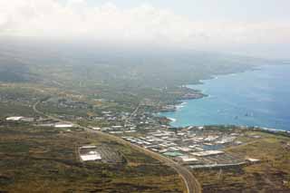 fotografia, materiale, libero il panorama, dipinga, fotografia di scorta,Hawaii Isola chi attrazione kona, città, ricorso, strada pubblica, La spiaggia