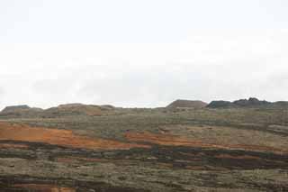 fotografia, materiale, libero il panorama, dipinga, fotografia di scorta,Isola di Hawaii fotografia aerea, Lavico, Il cratere, rompa nella terra, Deserto