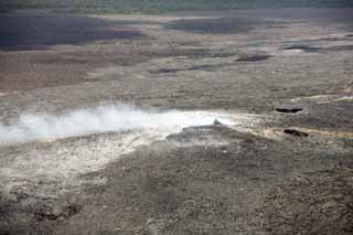 fotografia, materiale, libero il panorama, dipinga, fotografia di scorta,Isola di Hawaii fotografia aerea, Lavico, Il cratere, rompa nella terra, Deserto