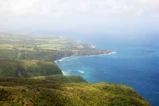 fotografia, materiale, libero il panorama, dipinga, fotografia di scorta,Isola di Hawaii valley, , , , 