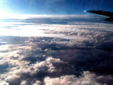 foto,tela,gratis,paisaje,fotografía,idea,Nubes en el mar, Cielo, Avión, Nubes, 