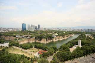 photo,material,free,landscape,picture,stock photo,Creative Commons,Osaka Castle, , , , 