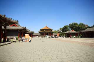 photo, la matière, libre, aménage, décrivez, photo de la réserve,Palais impérial de Shenyang Taisei-dono Juotei et, , , , 