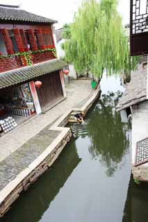 Foto, materiell, befreit, Landschaft, Bild, hat Foto auf Lager,Zhouzhuang, , , , 