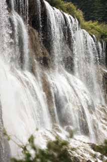 photo, la matière, libre, aménage, décrivez, photo de la réserve,Jiuzhaigou Nuo Date Akira cascade, , , , 