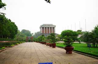 photo,material,free,landscape,picture,stock photo,Creative Commons,Ho Chi Minh Mausoleum, , , , 