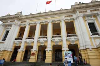 foto,tela,gratis,paisaje,fotografía,idea,Teatro Municipal de Hanoi, , , , 