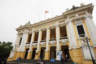 foto,tela,gratis,paisaje,fotografía,idea,Teatro Municipal de Hanoi, , , , 