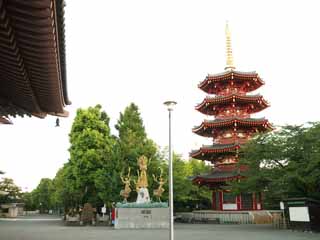 fotografia, materiale, libero il panorama, dipinga, fotografia di scorta,Il famoso Kawasaki Daishi tempio, , , , 