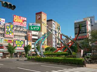 photo,material,free,landscape,picture,stock photo,Creative Commons,Kamata Station Rotary, , , , 