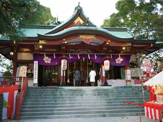 foto,tela,gratis,paisaje,fotografía,idea,La Tamagawa Sengen Shrine, , , , 