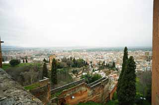 fotografia, material, livra, ajardine, imagine, proveja fotografia,Palácio de Alhambra, , , , 