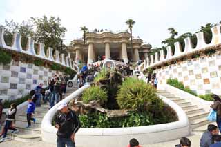 foto,tela,gratis,paisaje,fotografía,idea,Parque Güell, , , , 